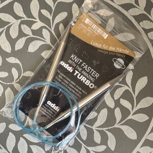 Addi Turbo Circular Knitting Needles Sz US 15, 32”